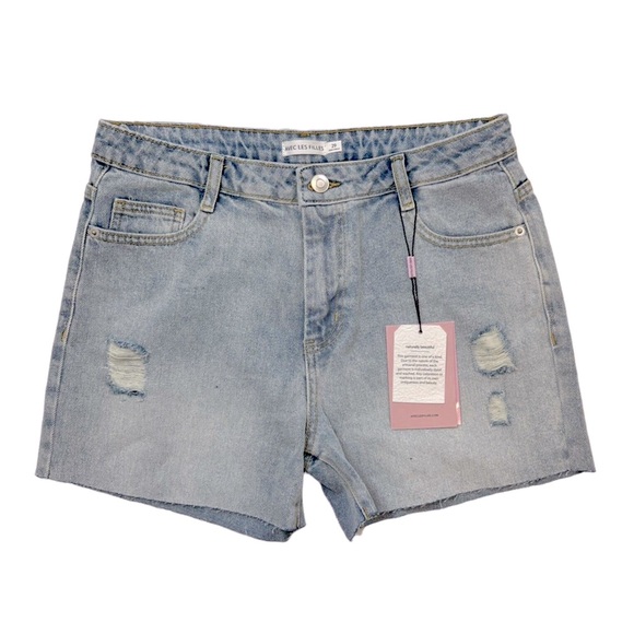 Avec Les Filles Destructed Cutoff Short - Picture 5 of 11